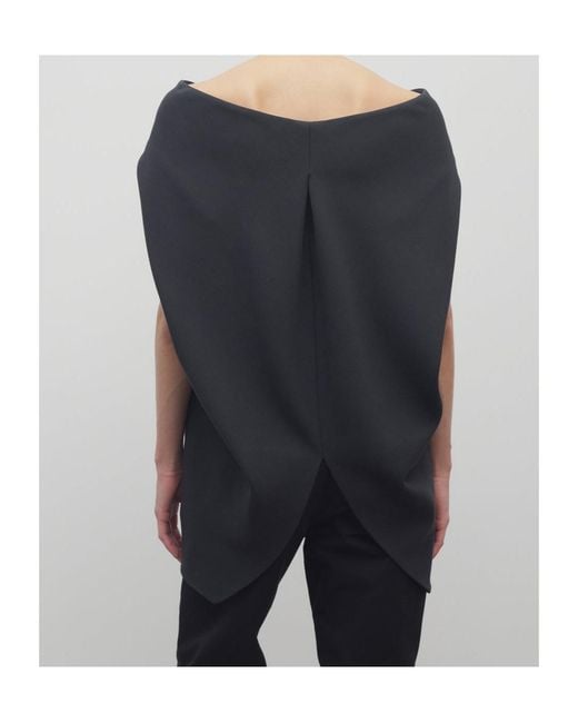 The Row Black Pallenberg Top