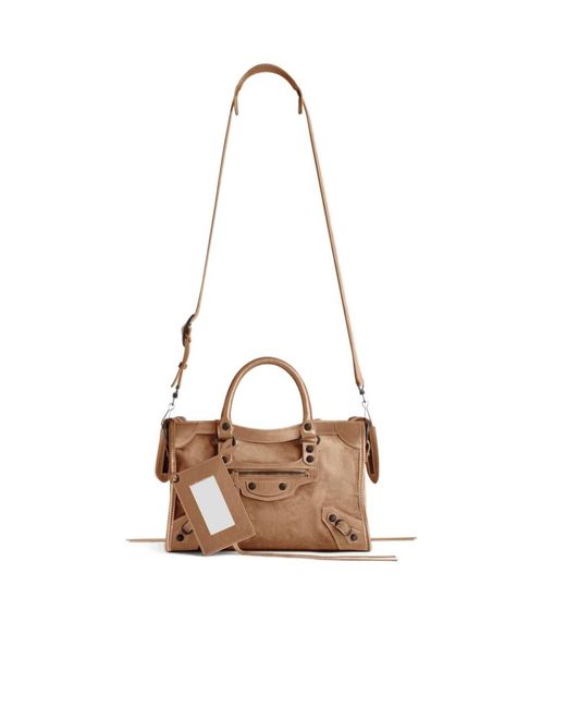 Balenciaga Brown Le City Bag Small