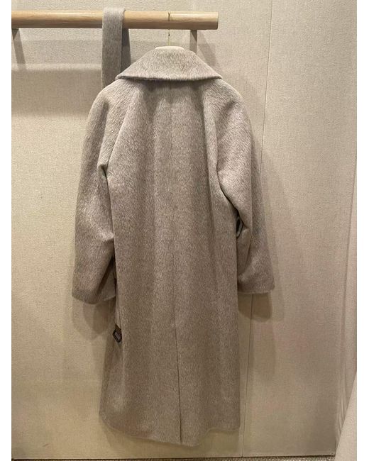 Loro Piana Natural Foster Double-Breasted Coat