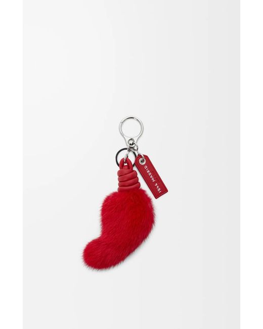 Loewe Red Lion Tail Pendant