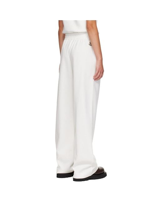 Moncler Gray Elastic-Waist Athletic Pants