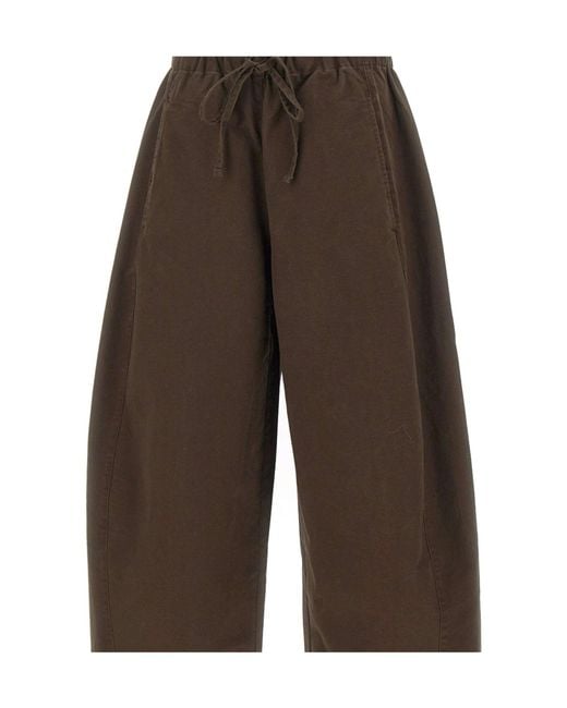 Entire studios Brown Loft Barrel-Leg Pants for men