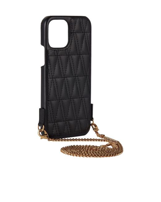 Versace White Virtus Mobile Phone Case for men