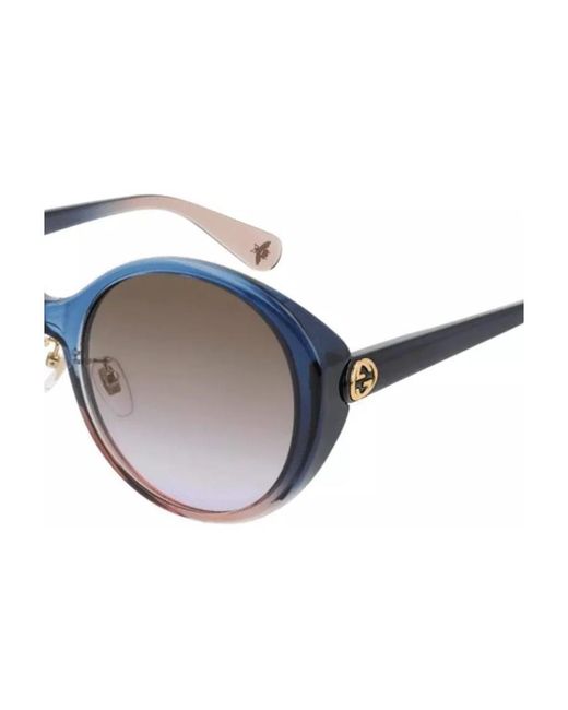 Gucci White Logo Details Sunglasses