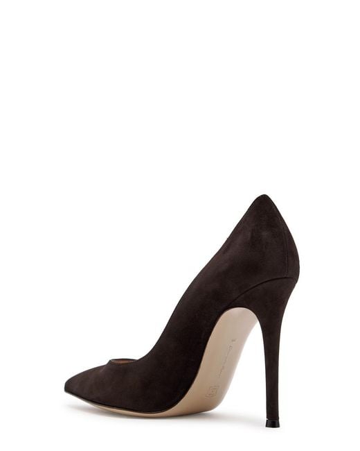 Gianvito Rossi Brown Suede High Heels