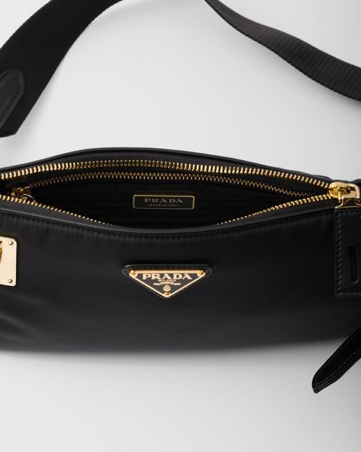Prada Black Re-Nylon Small Shoulder Bag