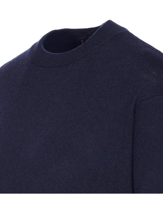 Max Mara Blue 'S Eco Crewneck Jumper