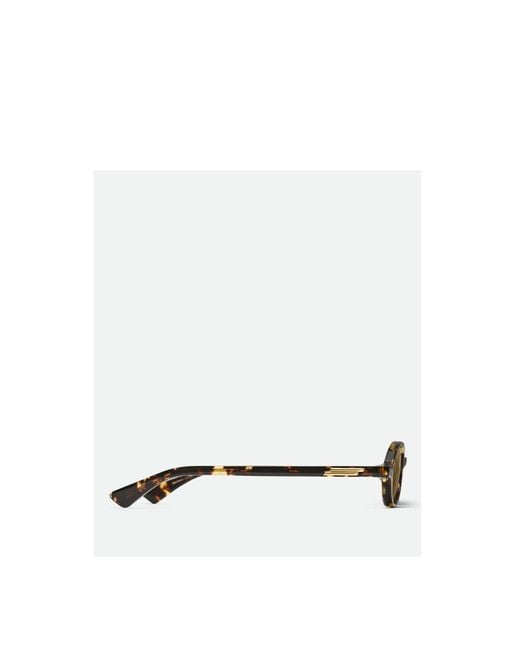 Bottega Veneta Multicolor Eyewear Oval Frame Sunglasses