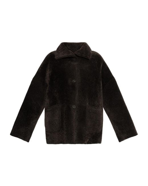 Arma Black Long-Sleeved Coat