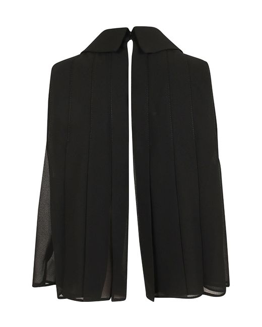 Elisabetta Franchi Black Sleeveless Vest