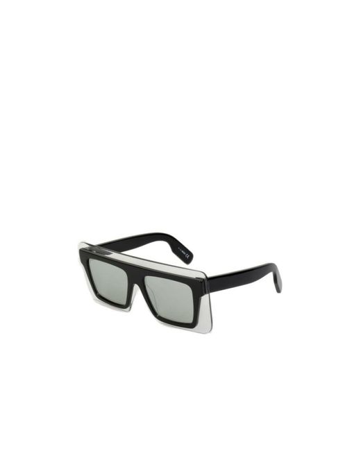 KENZO White Logo Sunglasses for men