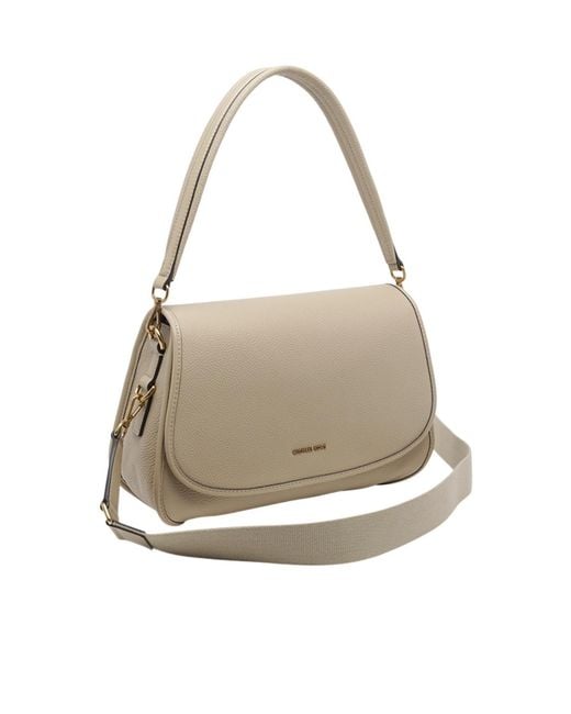 MICHAEL Michael Kors Natural Holmes Medium Messenger Bag