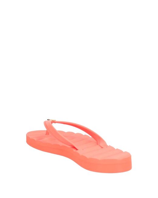 Tory Burch Pink Slides And Slippers