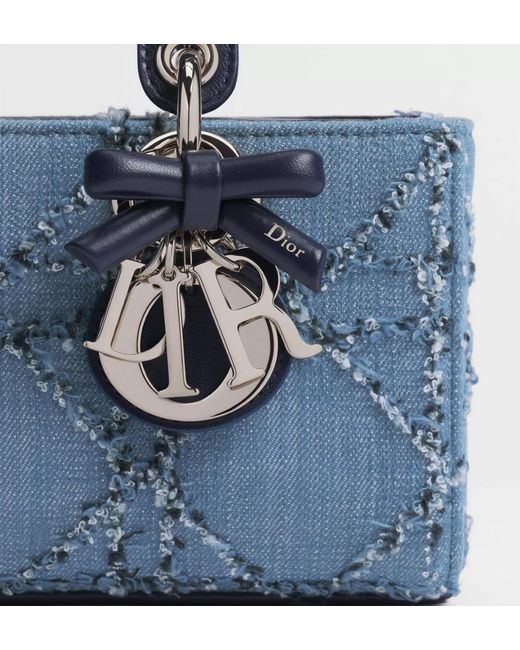 Dior Blue Small Lady D-Joy Bag