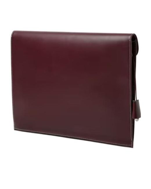 Loro Piana Purple Guardaroba Document Holder for men