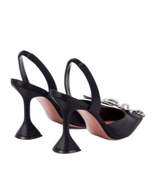 AMINA MUADDI Multicolor Satin High Heels