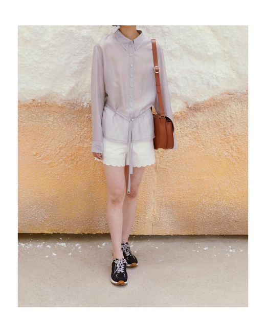 Low Classic Gray Long-Sleeved Shirt