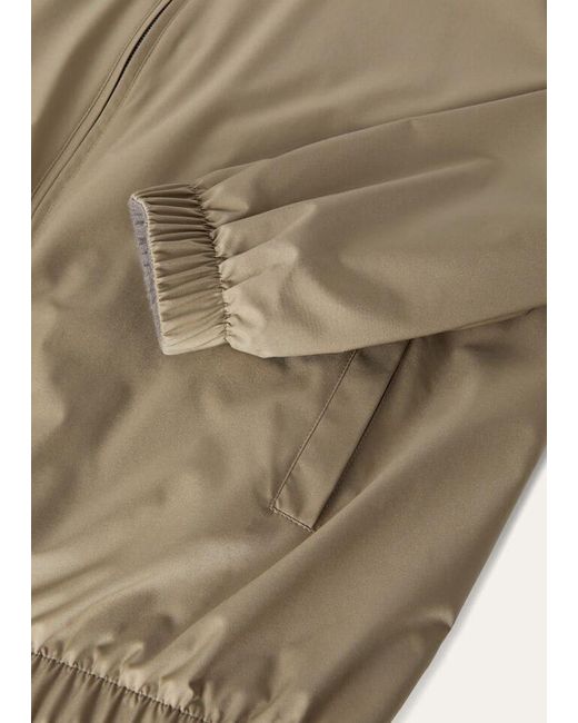Loro Piana Natural Bomber Jacket for men