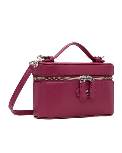 Marc Jacobs Purple Logo Shoulder Bag