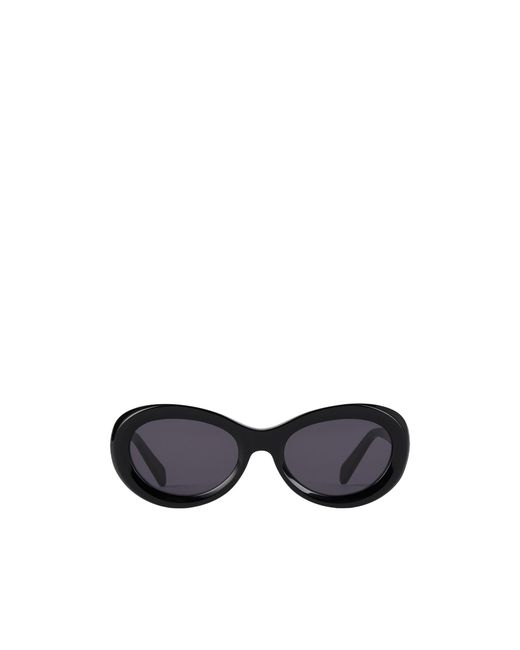 Totême White Totême Oval Frame Sunglasses