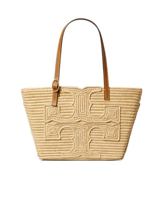 Tory Burch Natural X Doum For Small Ella Tote Bag