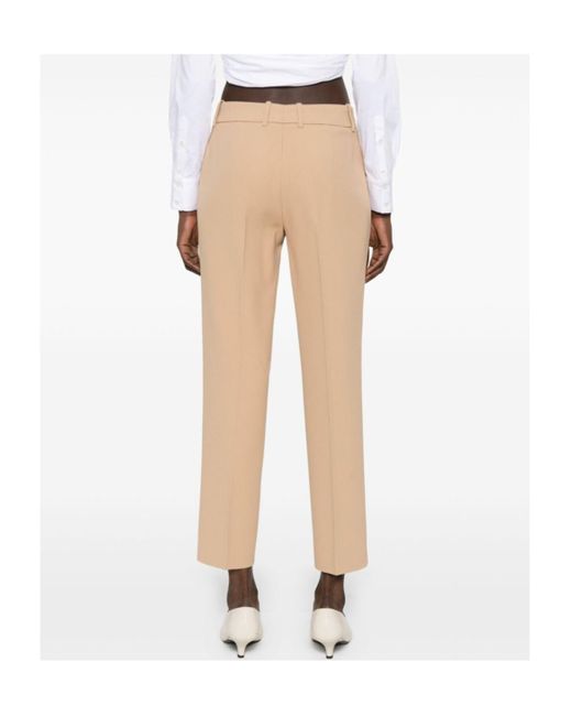 Ermanno Scervino Natural Tapered Trousers