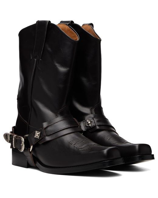 Toga Virilis Black Aj1178 Boots for men