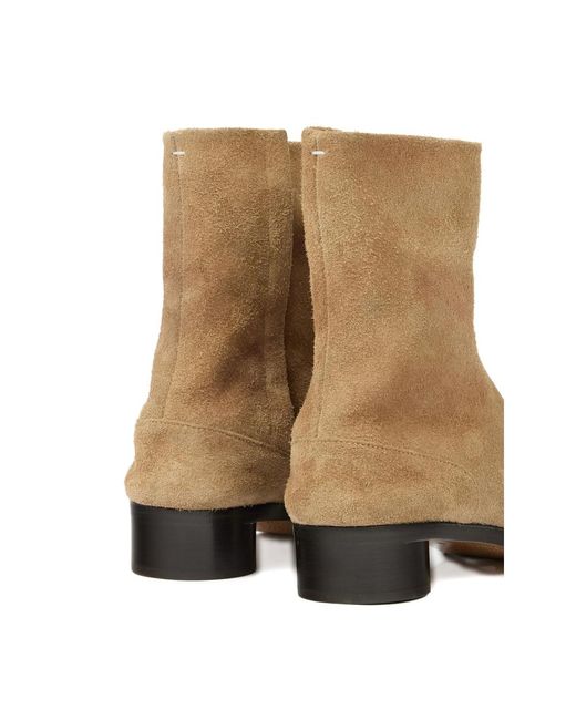 Maison Margiela Natural Tabi Toe Ankle Boots for men