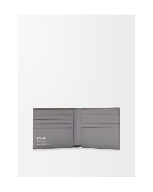 Loewe Purple Bifold Wallet