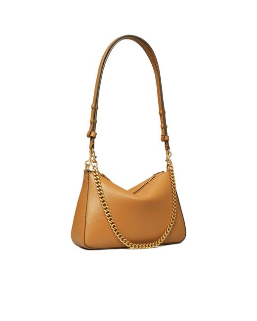 Tory Burch White Perry Chain-Strap Leather Shoulder Bag