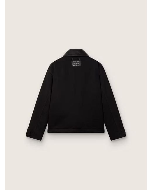 Golden Goose Deluxe Brand Black Longf Sleeved Bomber Jacket for men