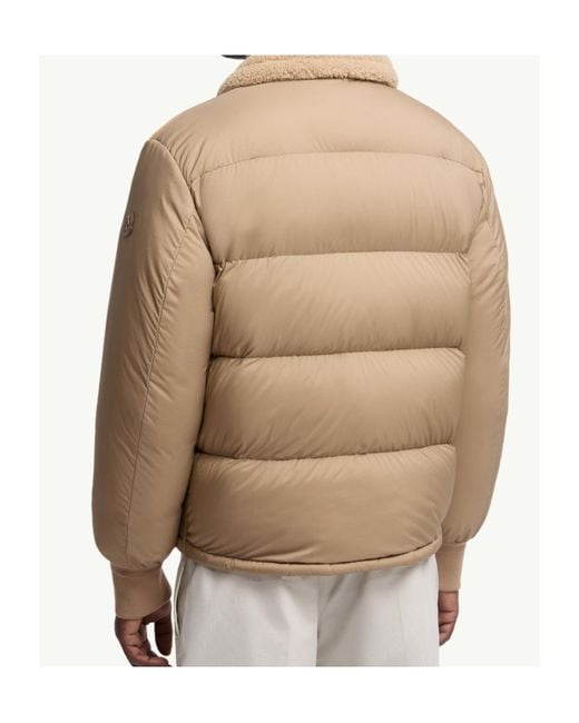Moncler Brown Tonnay Zip-Up Puffer Jacket for men