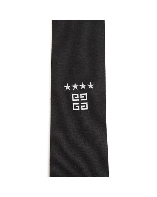 Givenchy Black Pointed Tie for men