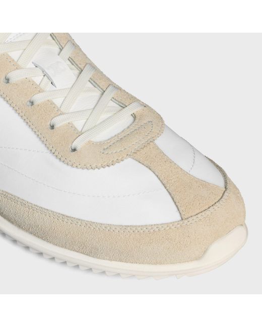 Céline White Racer Sneaker for men