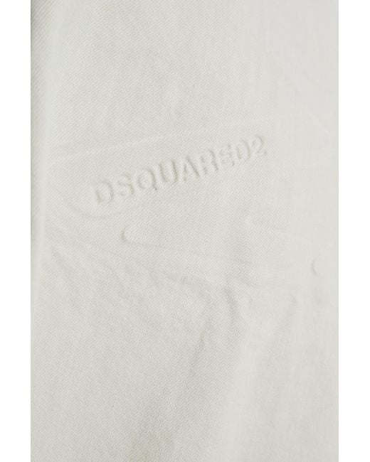 DSquared² White Icon New Generation Overshirt for men