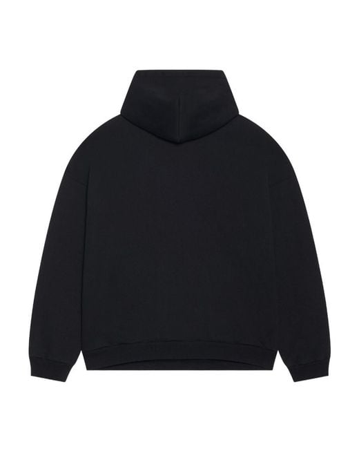 Balenciaga Blue Slime Wide-Fit Hoodie for men