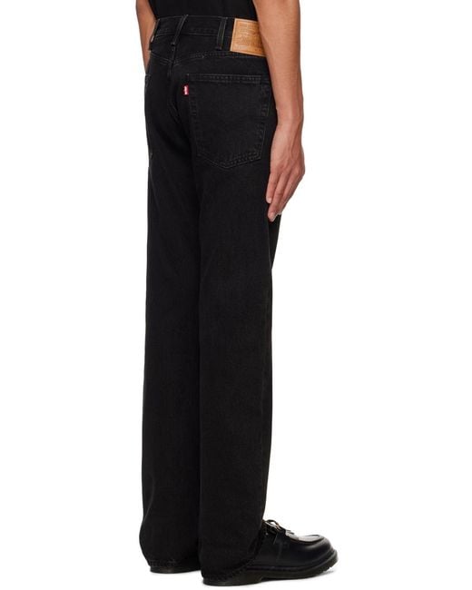 Levi's Black 517 Bootcut Jeans for men