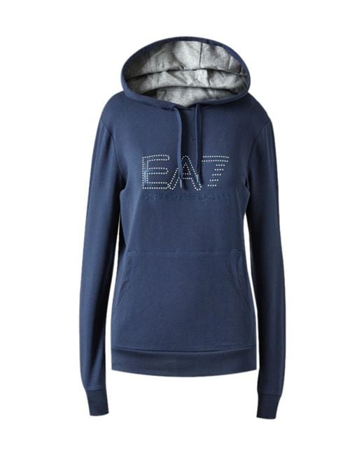 Emporio Armani Blue Long-Sleeved Sweater
