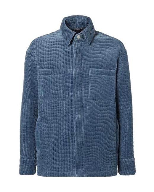 Fendi Blue Blouson for men