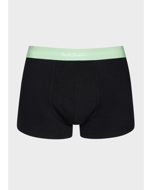Paul Smith Blue Mixed-Pattern Seven Pack Boxer Briefs for men
