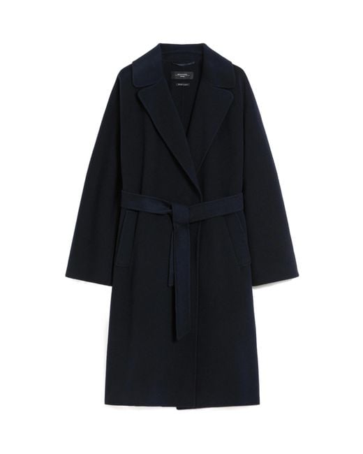 Weekend by Maxmara Blue Civada Belted Coat