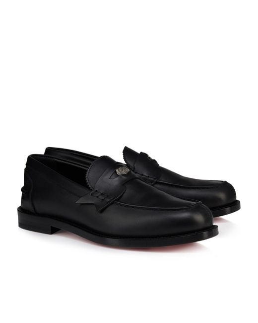 Christian Louboutin Black The Plato Loafer for men