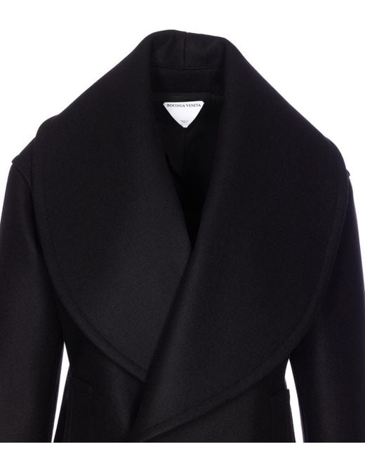 Bottega Veneta Blue Double Breasted Coat