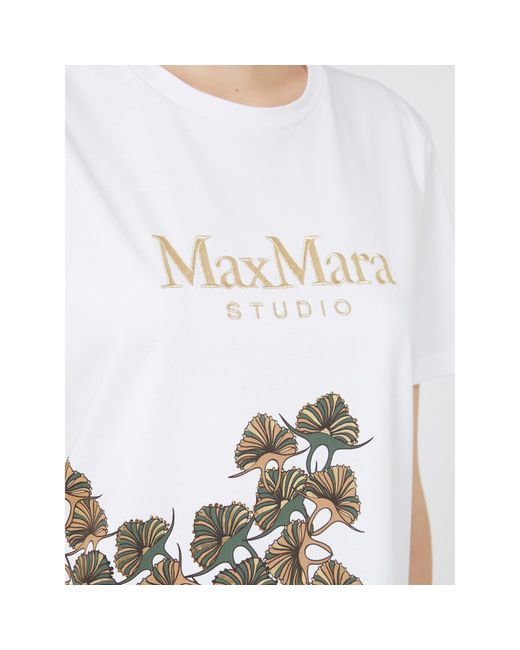 Max Mara White Short Sleeve T-Shirt