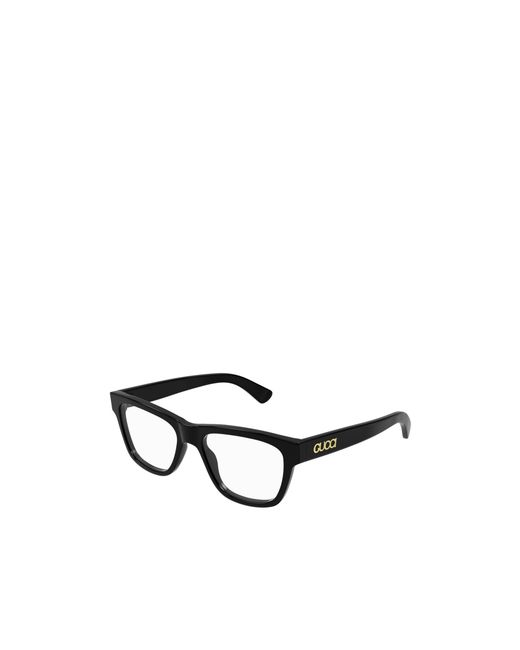 Gucci Black Eyewear Square Frame Glasses for men