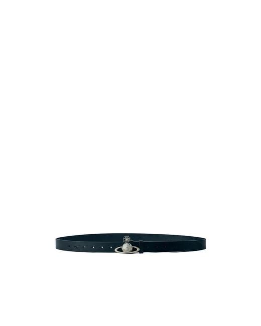 Vivienne Westwood Blue Orb Buckle Belt