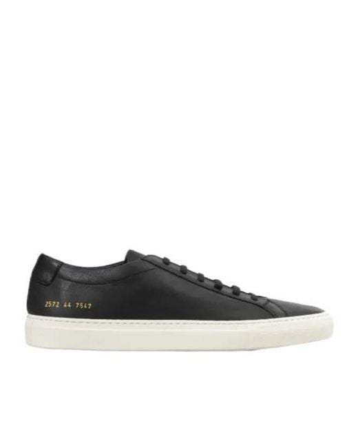 Common Projects Black Lace-Up Sneakers for men