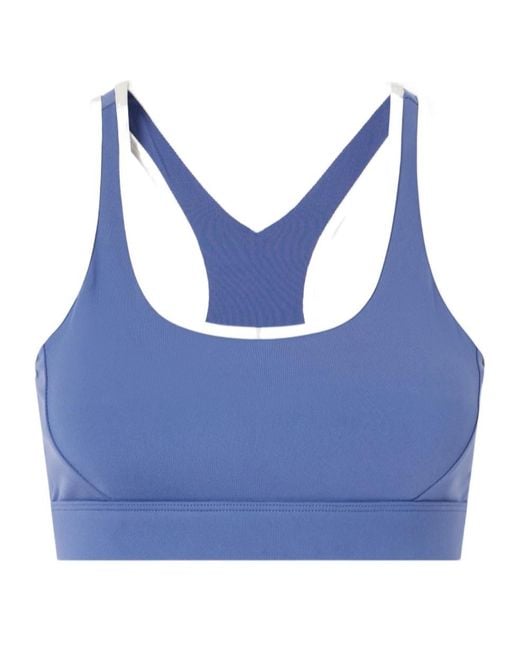 Varley Blue Selma Freesoft Jersey Sports Bra