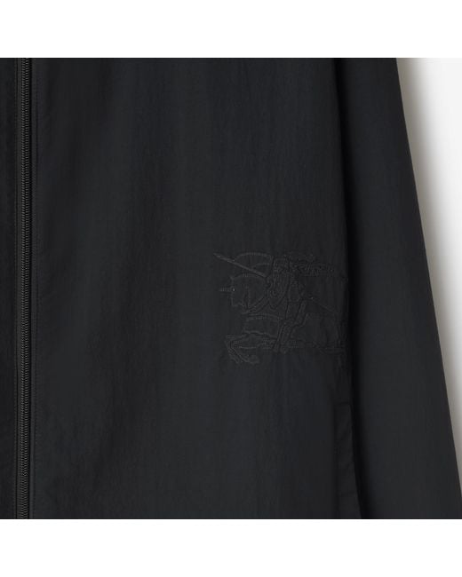 Burberry Black Reversible Hooded Jacket for men