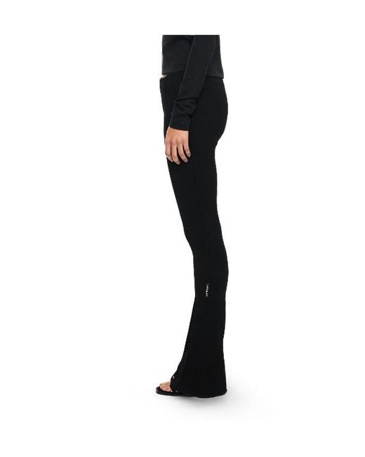 Off-White c/o Virgil Abloh Black Heavy Jersey Slim Pants